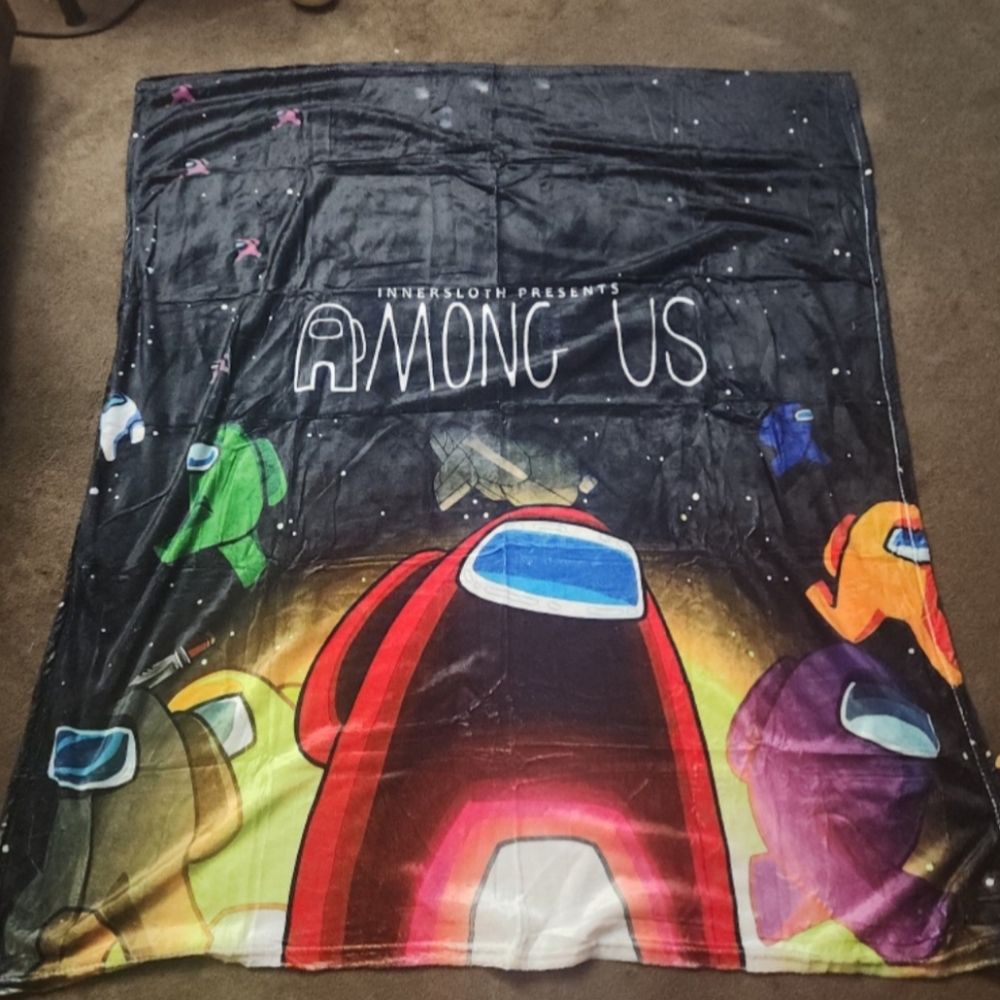 Among Us blanket/throw